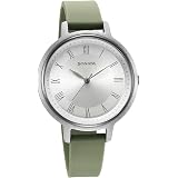 Sonata Polyurethane Silver Dial Analog Watch for Women-87049PP11W: 