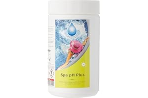 SHATCHI BLUE SPARKLE 1 Kg pH Plus Increase pH Level Water Quality Improver for All Hot Tubs and Swimming Pools, Multi colour