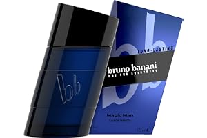 bruno banani 99350137907 Magic Man Eau De Toilette, Transparent, 50 ml