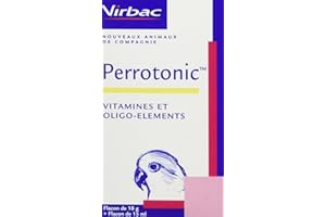 Virbac Perrotonic Oc pour Oiseau Flacon de 15 ML