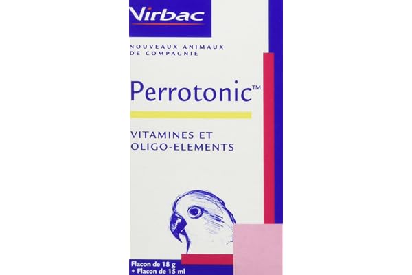 Virbac Perrotonic Oc pour Oiseau Flacon de 15 ML