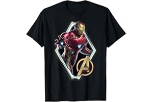 Marvel Avengers Endgame Iron Man Logo Camiseta