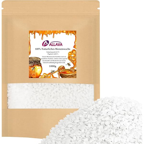 Cire D'Abeille Blanche TooGet 400g - Pastilles 100% Naturelles - Qualité Cosmétique - DIY Bougies, Baumes