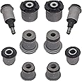 AUTOACER - Complete Front Upper & Lower Control Arm Bushing Kit 10 pcs Left Right for RAINIER 2004-2007, TRAILBLAZER 2002-2009, ENVOY 2002-2009, BRAVADA 2002-2004, SAAB 2005-2009, 13AA001