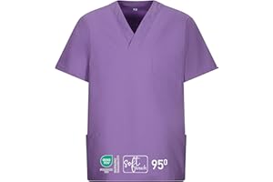 EXNER Unisex Schlupf-Kasack, OP-Kasack, Hosen-Kasack, in 16 Farben lieferbar