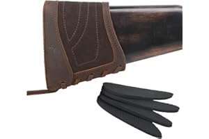 Tas Trost Leather Hunting Rifle Shock Absorber, Shotgun Piston Protection Rifle Piston