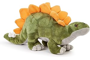 Zappi Co Juguete de Peluche para niños Stegosaurus (13" / 33cm) Colección de Animales Safari Peluche Recién Nacido Niño Primero
