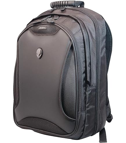 Dell Unisex-Erwachsene Horizon, schmal, 43,2 cm Alienware Laptop-Rucksack, Schwarz, 17 inch Computer & Zubehör