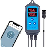 Inkbird WiFi IHC-200 Digital Hygrostat Remote Control Humidifier and Dehumidifier Humidity Controller for Mushroom Culture, M