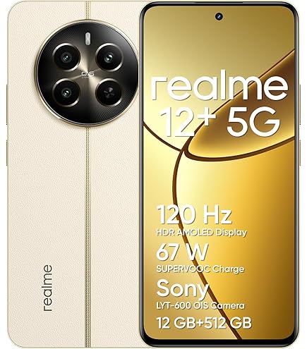 Realme 12X 5G 新品 スマートフォン Realme 12x 5G Glowing Black 128GB + 6GB Dual-SIM Factory Unlocked