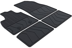 Kovvar Tapis en Caoutchouc Compatible avec Dacia Duster 2024-2025 Correspondant à la Version: 3 | ECO- G | Hybrid 140/155