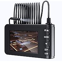 MoKo Industrie Endoskop Boreskop, 9.8FT 1080P Full HD 4,3" LCD Digitale Hand Endoskopkamera Halbsteife Snake Tube…