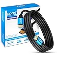 UPORT 3 Meter 4K HDMI Cable High Speed, Gold Connectors, 4K @ 60Hz, Ultra HD, 2K, 1080P, & ARC Compatible for Laptop, Monitor, Projector, Gaming Console & More