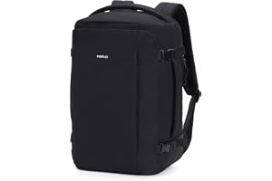 ECOHUB Kabinryggsäck 40x20x25 cm för Ryanair, 20L Handbagage Ryggsäck Under Sätet med 14 Tums Laptopfack, Vattenavvisande Res