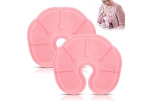 HELTHRELIFE Bolsas de hielo de gel para mama, almohadillas de terapia de pecho para aliviar el dolor de lactancia, congestión de leche, mastitis, dolor de pezones, utensilios de lactancia para madres lactantes