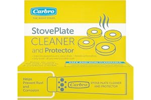 RELIAPART Solid Hotplate & Hob Cleaner by Carbro and Protector Polish Stove Plate Cleaning Paste for Electric Cooktops Helps Prevent Rust and Corrosion Easy Application Tube – 50ml