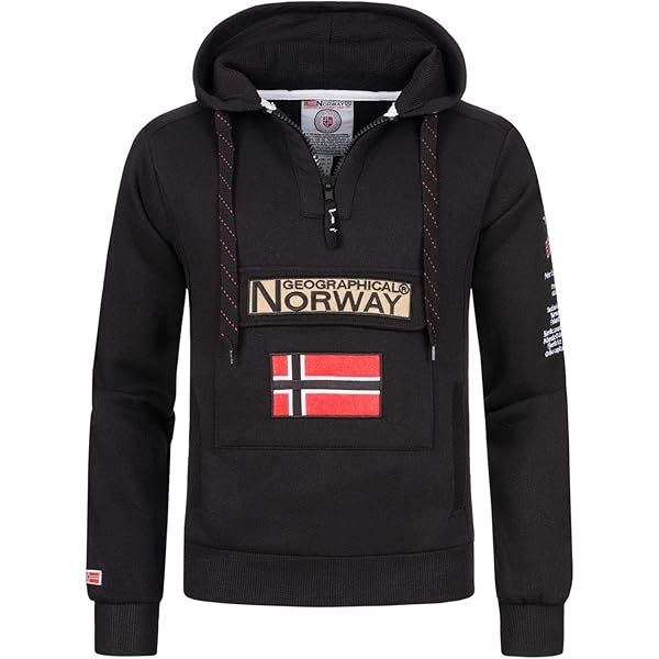 NLAND Sweats à Capuche Homme Pour Hiver Et Automne Veste Homme à Demi Zippé Hoodie Longues Sweatshirt De Sport Décontractée Avec Multi Poches,Gris Clair XXL