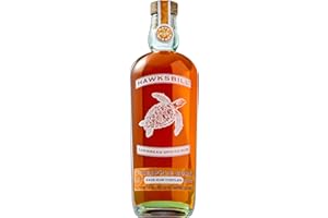 HAWKSBILL RUM Hawksbill Pineapple Spiced Rum, Sustainable Dark Rum Liquor Supporting Endangered Sea Turtles, Eco Conscious Traditional Caribbean Rum Spirit for Cocktails, 37.5% Alcohol Drink, 70cl