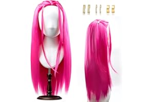 ZHOAOUAO Parrucca Cosplay per Bambini, Prop per Travestimento Anime, Accessori Costume per Giochi di Ruolo Bambini, Accessori Costume Cosplay per Halloween Carnevale Fasching Balli in Maschera Feste