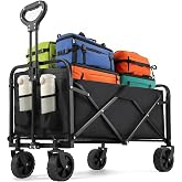 Foldable Market Trolley, 100 Kg Carrying Capacity, Sturdy Steel Body, Oxford Fabric, Waterproof Design, 360 Degree Spiritual
