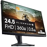 Alienware 25 Gaming Monitor AW2523HF 24.5" IPS LED FHD - 360Hz - AMD FreeSync - VESA - Monitor (USB, HDMI) Height/Tilt/Swivel