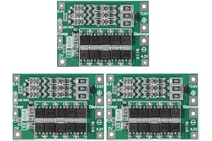 Gebildet 3 st 3S 60A 12.6V 18650 Laddare PCB BMS Skyddskort Li-jon Litium Batteriladdare Balans Laddningsmodul för Borrmotor