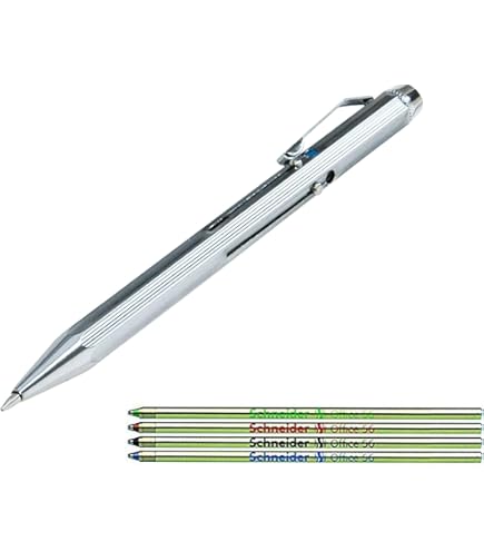 Stylo à Bille Rétractable En Métal Avec Pointe Lumineuse SP-001 - Foto 11