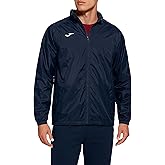 Joma - Chubasquero Impermeable con Capucha , 6XS - 3XL - Cortavientos con Bolsillos Laterales y Puños Elásticos - Iris
