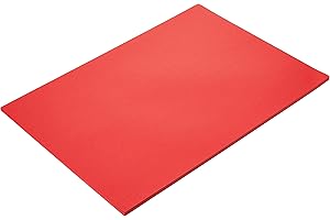 House of Card & Paper A4 80 GSM Coloured Paper - Red (Pack of 50 Sheets), HCP49