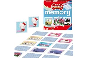 Ravensburger Hello Kitty Mini Memory Game for Kids Age 3 Years Up - 2 to 6 Players