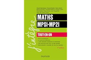 Maths MPSI-MP2I Tout-en-un - 7e éd.: Tout-en-un