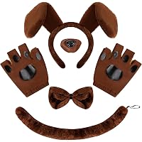 Smiffys Hund Kostüm Für Kinder - Brauner Jumpsuit Für Karneval & Verkleidung