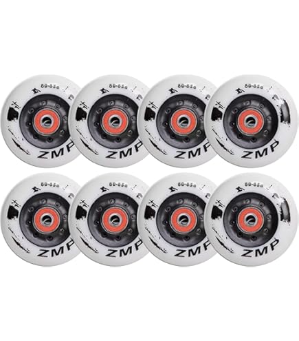 Inline Skate Räder Inline Skate Rollen SET 76 Mm & 80 Mm Mit 82A Härte & ABEC 9 Lagern – Schwarz Für Outdoor Inline Skates Roces Inline Skate Räder Inline Skate Rollen SET 76 Mm & 80 Mm Mit 82A Härte & ABEC 9 Lagern – Schwarz Für Outdoor Inline Skates Roces