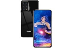 CUBOT X30 Smartphone 8GB+256GB Android Handy 6.4" FHD+ Display 4200mAh Batterie 48MP Kamera Octa Core Smartphone Ohne Vertrag 4G Dual SIM Handy/Fingerabdruck/NFC/GPS/OTG (Schwarz)