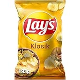 Lay's Classic Plain Potato Chips Mega Size 193 g