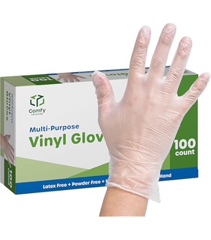 Guanti In Vinile Monouso - 1000 Pezzi Senza Lattice - Per Cucina, Beauty E Laboratorio - Foto 2