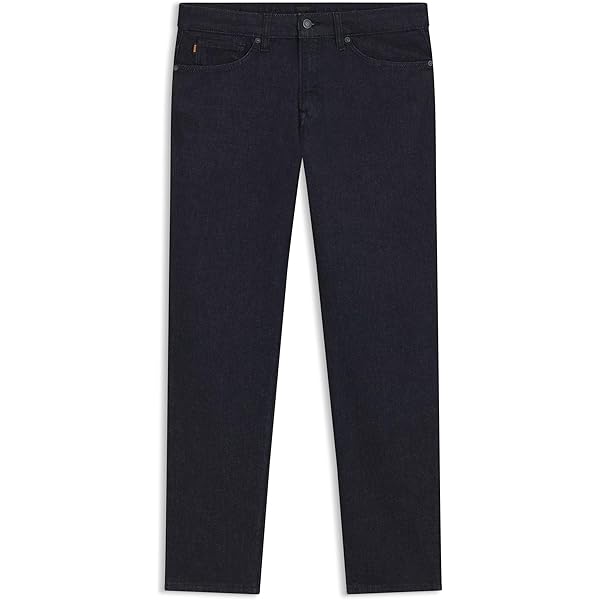 BOSS - Maine Jeans regular fit in denim blu scuro extra morbido