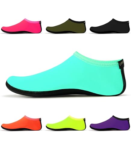 Chaussettes De Piscine Blue Reef - 1 Paire Junior, Latex, Bleues - Anti-dérapant