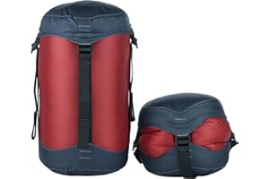 Litume Compression Stuff Sack 6L, 8.5L, 10L, 13L, 16L, Water Resistant Lightweight Compact with Ripstop Fabric Sleeping Bag Sack with Drawstring Closure for Camping, Backpacking, Traveling(E638)