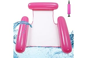 Yi'antai Multi Usage Flottantes Hamac, Hamac Gonflable pour Piscine, Flotteur Gonflable Piscine 4 -en-1Flottant avec Pompe à Air Multi-Usage Pliable Flottantes Hamac Portable Flotteur Ultraléger