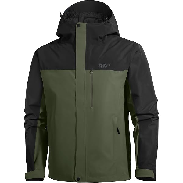 Veste De Pluie Imperméable Homme Grande Taille - Ultra Légère Softshell Coupe-Vent Pour Vélo, Randonnée Et Quotidien - Respirante Et Pliable