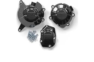 XUXRHMEAN Para Kawasaki Z900 2017-2025 Cubierta Protectora para Motor De Motocicleta Tapa Alternador Cubierta del Motor(Set)
