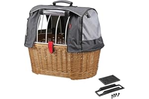 KlickFix Unisex Hundekorb Doggy Basket Plus Gta Hundekorb, Beige, 36 x 52 x 46 cm