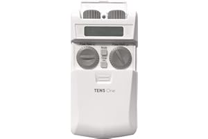 TensCare TENS ONE - Dispositivo di sollievo dal dolore a due canali, manopola facile da usare con 3 modalità
