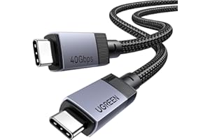 UGREEN USB C Kabel, 40 Gbps USB4 Kabel, 240W Ladekabel USB-C, 1M Schnellladekabel mit 8K Videosignalübertragung Datenkabel, kompatibel mit iPhone17/Air/MacBook Pro/Monitor/Dockingstation/iPad/