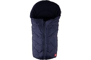 Kaiser, Sacco termico per passeggino/ovetto in pile, Blu (Marine)