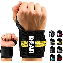 BORN TO WIN Fasce Per Polso Sollevamento Pesi Con Passante Pollice – Supporto Per Powerlifting E Bodybuilding