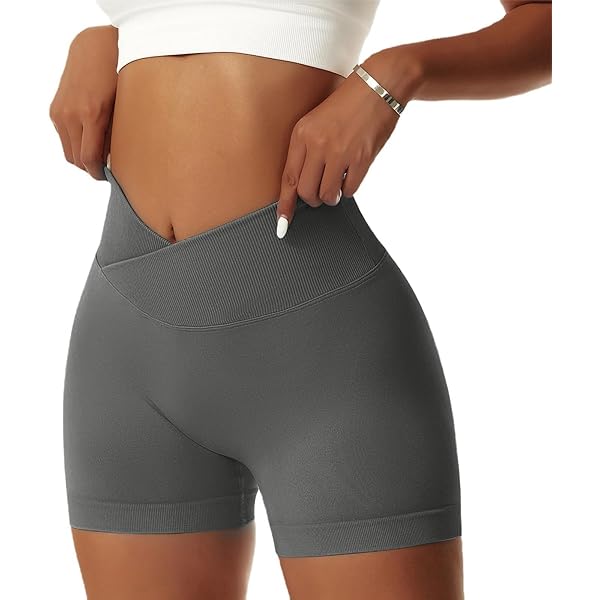 Runhit Short De Motard Pour Femme Avec Poches – 20,3 Cm
