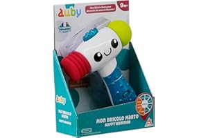 auby Happy Hammer, Sounds & Lights, Baby Toys 9 10 11 12 Months, Gifts for Christmas Birthday,FR461570