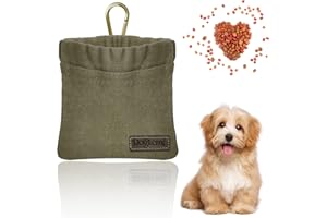Sheryl&Rain Porta Premietti per Cani, Borsa Addestramento Cane,Piccoli Porta Sacchetti Cane, Snack Porta Crocchette per Cani Addestramento Sacchetto per Gatti Adatto all'Uso Esterno